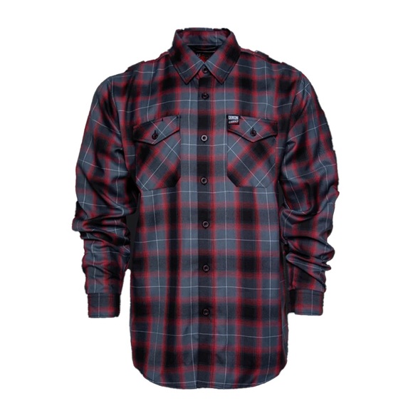 DIXXON Other - Red and Black Plaid Shirt